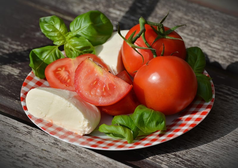 Pre-cut vegetables
